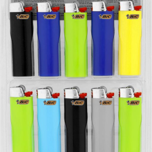 Bic J.6. Maxi Lighters Display Card